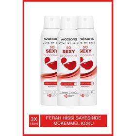 Watsons So Sexy Pudrasız Sprey Deodorant 150 ml