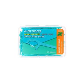 Watsons Super Smooth 50'li Nane Yuvarlak Diş İpi Kürdan