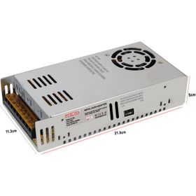 Wattbox 12V 30A Metal Kasa Fanlı Adaptör