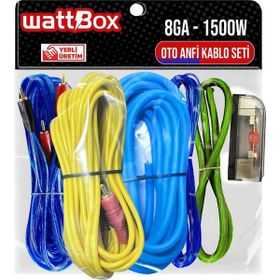 Wattbox Wb-5068 8ga 1500w Oto Anfi Kablo