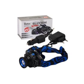 Watton WT-121 Q5 Ledli Mercekli Şarjlı Kafa Lambası