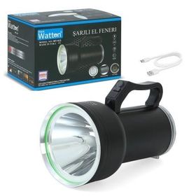 Watton WT-415 Solar Şarjlı El Feneri
