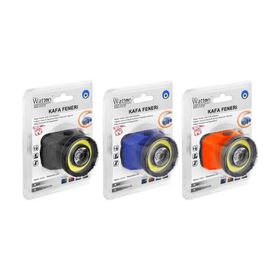 Watton WT607 3W LED Mavi Kafa Feneri