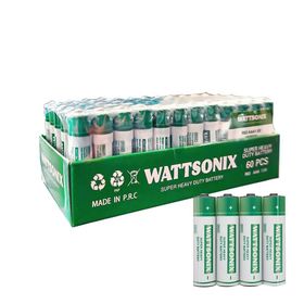 Wattsonix Çinko Karbon 60'lı İnce Pil