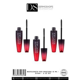 Wavelength Red Mascara 3x10 ml Siyah Maskara