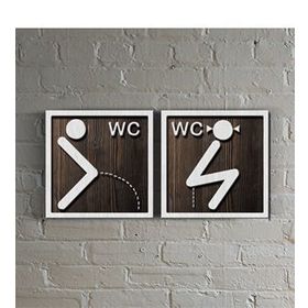 WC Bay Levhası