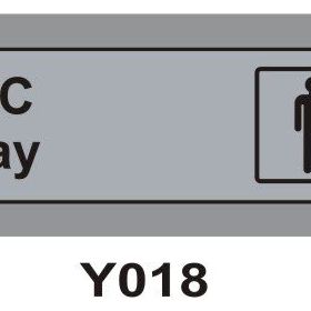 WC Bay Levhası