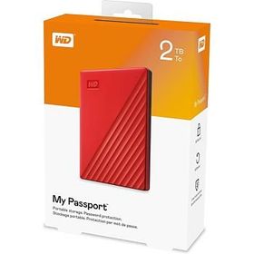 WD 2 TB My Passport Red USB 3.0 2,5 WDBYVG0020BRD-WESN Taşınabilir Disk