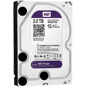 WD WD20PURX Purple 3.5 2 TB SATA 3 Güvenlik Kamera Sistemi Harddiski