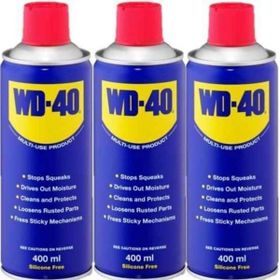 WD40 400 ml 3 Adet Çok Amaçlı Pas Sökücü