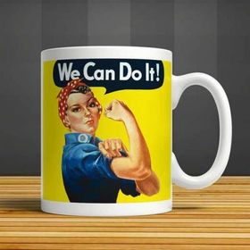 We Can Do İt Porselen Kupa Bardak