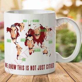 We Know Is Not Just A Cities Tasarımı Kupa Bardak