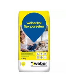 Weber 25 kg Kol Flex Porselen Beyaz Yapıştırma Harcı