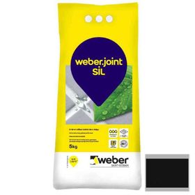 Weber 5 kg Joint Sil Siyah Silikonlu Derz Dolgu