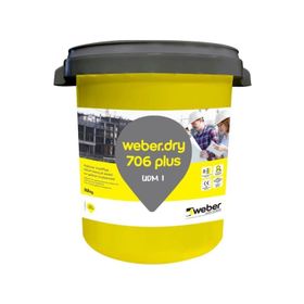 Weber Dry 706 Plus Bitüm Esaslı Süper Elastik Su Yalıtım Malzemesi