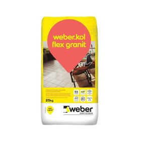 Weber Gri 25 kg Kol Flex Granit Yapıştırıcı