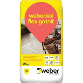 Weber Gri 25 kg Kol Flex Granit Yapıştırıcı
