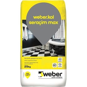 Weber Kol Seraçim Max Beyaz 25 kg Seramik Yapıştırma Harcı