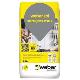 Weber Kol Seraçim Max Beyaz 25 kg Seramik Yapıştırma Harcı