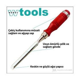 Weber Tools 22x140 mm Ağaç Saplı İskarpela