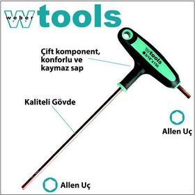 Weber Tools T Saplı 2.5 X 100 Mm Allen Tornavida