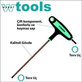 Weber Tools T Saplı T7 X 100 Mm Torx Tornavida