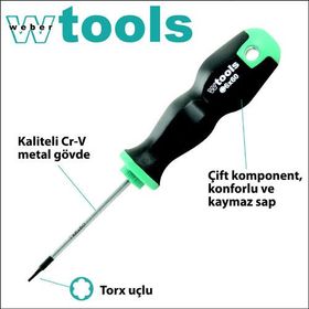 Weber Tools T5 X 60 Mm Torx Tornavida