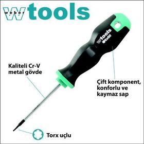 Weber Tools T5 X 60 Mm Torx Tornavida