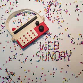 Websunday El Yapımı Ahşap Oyuncak Kırmızı Baby Radyo