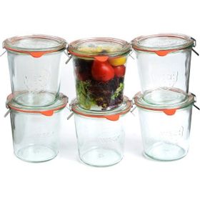 Weck 742 6x580 ml Mold Uzun Kavanoz Set