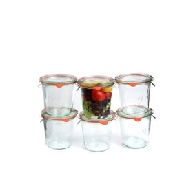 Weck 742 6x580 ml Mold Uzun Kavanoz Set