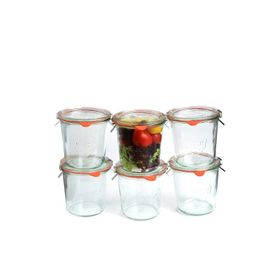 Weck 742 6x580 ml Mold Uzun Kavanoz Set