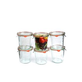 Weck 742 6x580 ml Mold Uzun Kavanoz Set