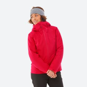 Wed'ze 500 Kırmızı Kadın Kayak Snowboard Montu