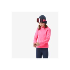 Wed'ze BL 500 Neon Pembe Çocuk Üst Termal Kayak İçliği