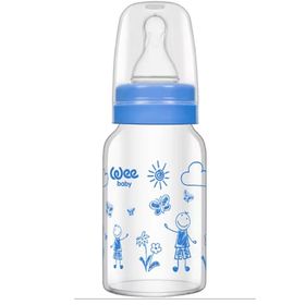 Wee 770 Isıya Dayanıklı Cam 120 ml Biberon
