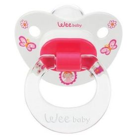 Wee 833 0-6 Ay Damaklı Emzik Pembe