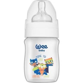 Wee 959 Safari 150 ml 0-6 Ay Geniş Ağızlı PVC Biberon