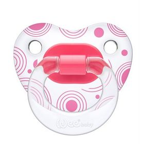 Wee Baby 0-6 Ay Silikon Desenli Damaklı Emzik