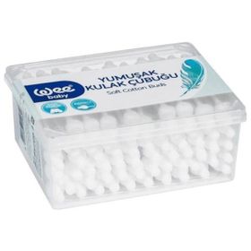 Wee Baby 100 Adet Emniyetli Bebek Kulak Çubuğu