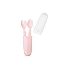 Wee Baby 134 Pembe Çatal Kaşık Seti