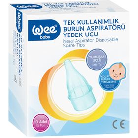 Wee Baby 163 Nasal Yedek Ucu 10 Adet Burun Aspiratörü