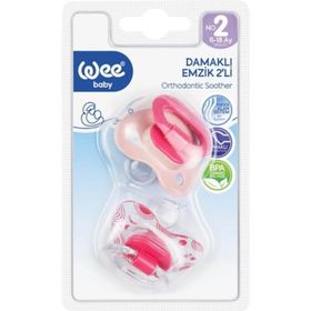 Wee Baby 165 2 li 0-6 Ay Damaklı Emzik