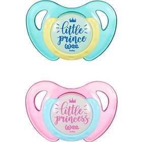 Wee Baby 174 Pmb Desenli Damaklı Kelebek No 3 Pembe Emzik