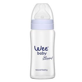 Wee Baby 180 ml Isıya Dayanıklı Cam Biberon
