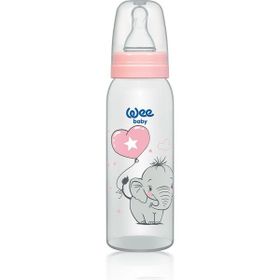 Wee Baby 250 ml Pembe 0-6 ay Klasik PP Biberon