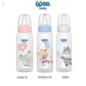 Wee Baby 250 ml PP Renkli Biberon