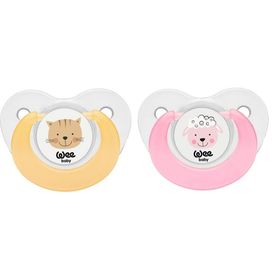 Wee Baby 2'li No:2 Sevimli Hayvanlar Damaklı Emzik