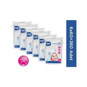 Wee Baby 360 Adet Bebek Temizleme Pamuğu Seti