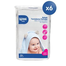 Wee Baby 360 Adet Bebek Temizleme Pamuğu Seti